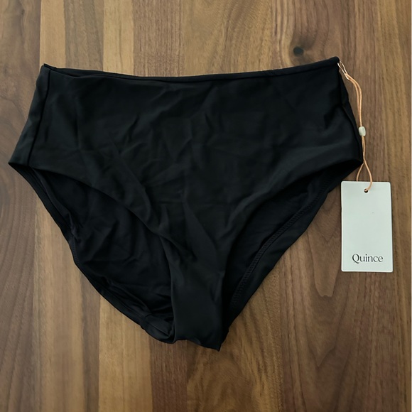 QUINCE ITALIAN HIGH WAISTED BIKINI BOTTOM SIZE XS - Picture 8 of 10